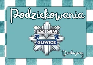 Podziękowania dla policjantów za skuteczną interwencję w Gliwicach