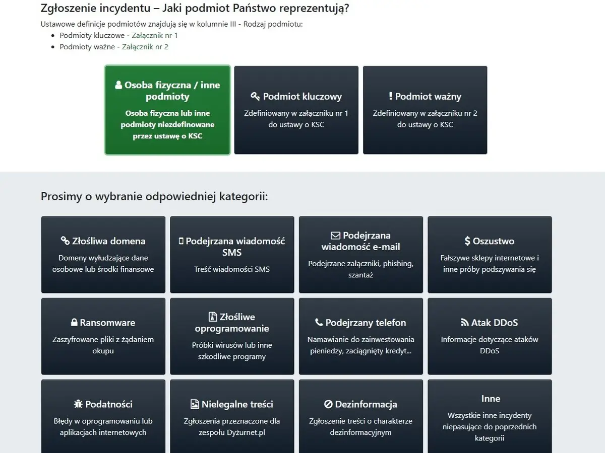 Zgłoś fałszywe strony do CSIRT NASK
