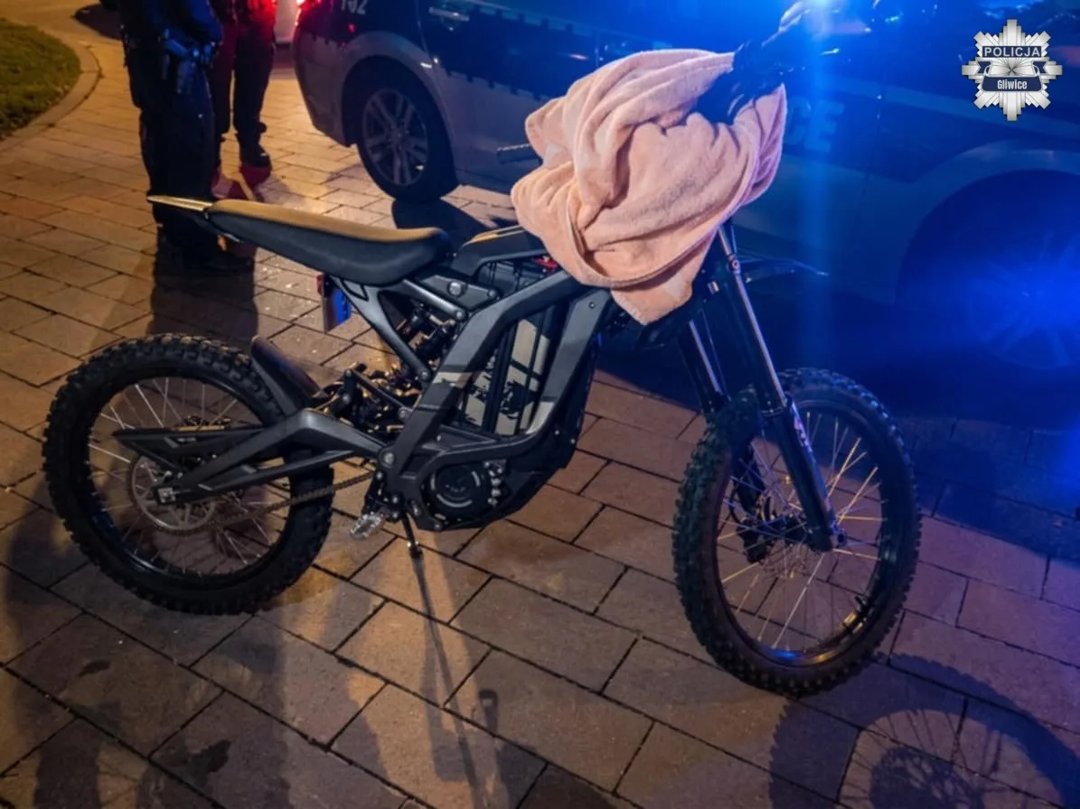 Nietrzeźwy motocyklista bez uprawnień zatrzymany przez świadka