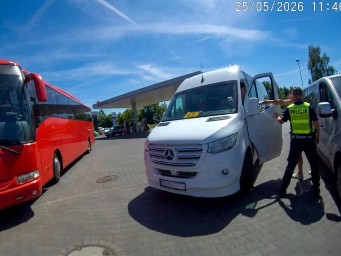 Kierowca busa w stanie nietrzeźwości miał przewozić dzieci