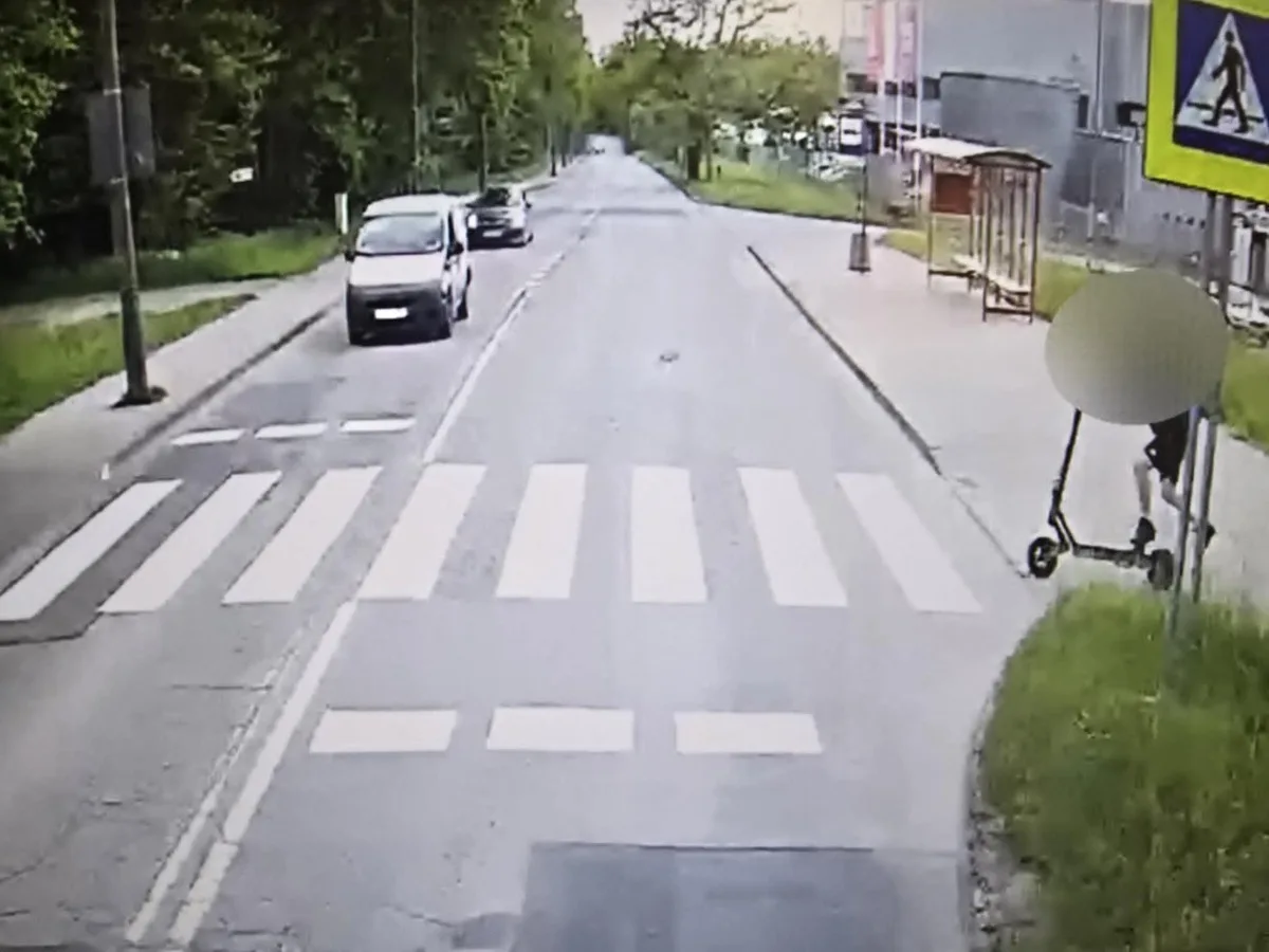 Incydent z udziałem 11-latka na hulajnodze i autobusu w Gliwicach