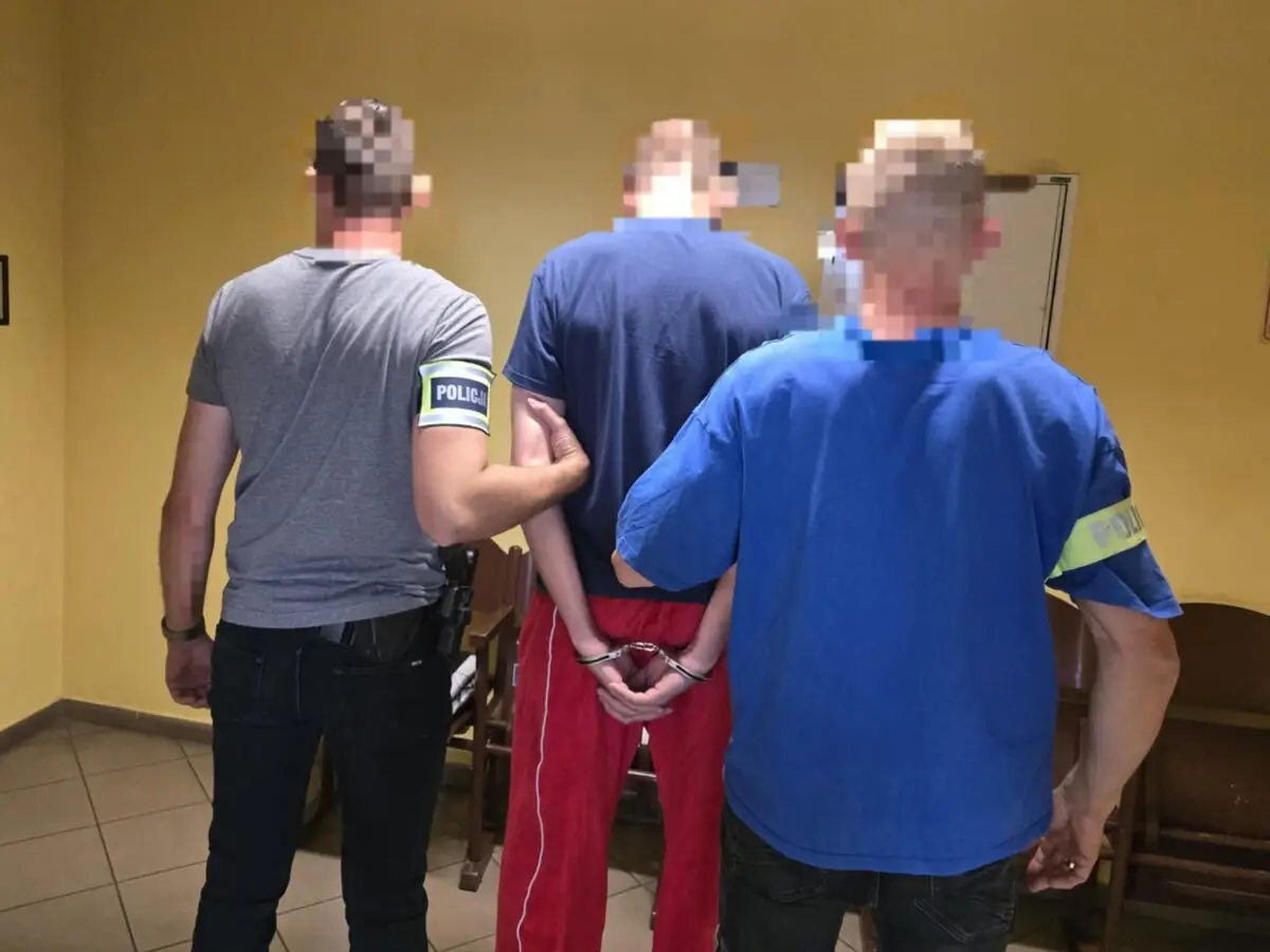 26-latek zatrzymany po włamaniu do domu w Toszku