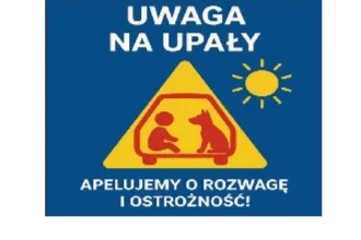 Zbliżające się upały. Przypomnienie o zasadach bezpieczeństwa