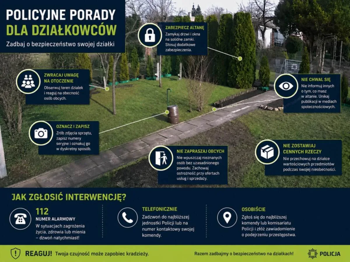 Sezon działkowy – jak zabezpieczyć altanę przed kradzieżą
